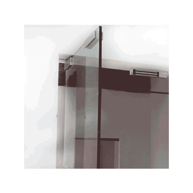 ZKTECO LMB200U - Soporte en U para instalación de contrachapa magnética en puertas de vidrio sin marco compatible con cerradura magnética con Modelo LM200LED clave ZKT0850002 image 7