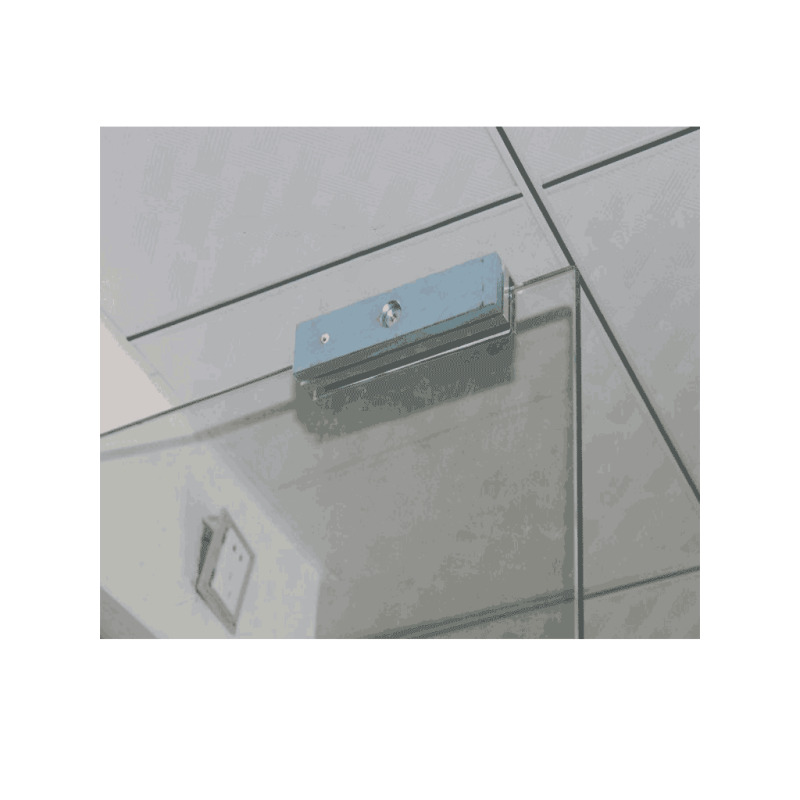 ZKTECO LMB200U - Soporte en U para instalación de contrachapa magnética en puertas de vidrio sin marco compatible con cerradura magnética con Modelo LM200LED clave ZKT0850002 image 9