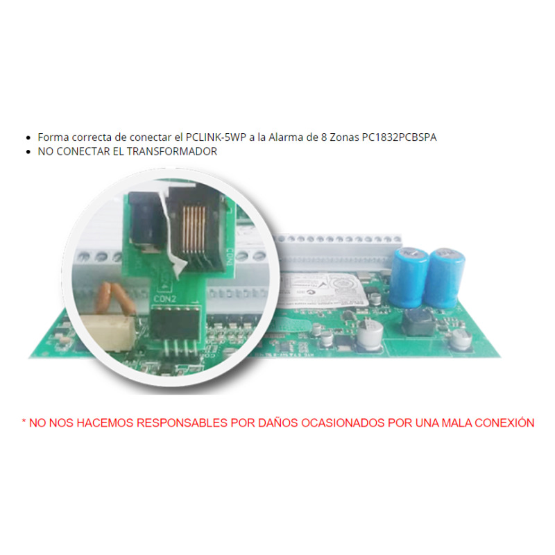 DSC PCLINK5WP - Módulo Para Interfaz De Programación De Equipo DSC image 2