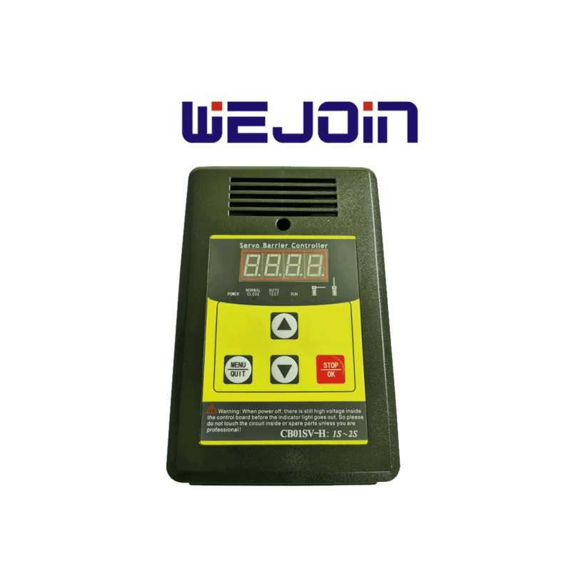 WEJOIN WJBCP04 - Panel de Control para Barrera Vehicular con Servo Motor de 1 a 1.8 Segundos
