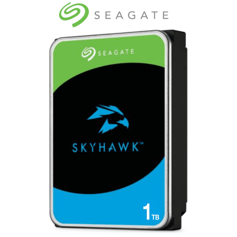 SEAGATE ST1000VX005- Disco Duro de 1TB SkyHawk/ Para Videovigilancia/ Ideal para Trabajo 24/7/ Inteface: SATA de 6 Gb/s/ Hasta 64 Cámaras/ Hasta 8 Bahías/  36 Meses de Garantía/  image 3