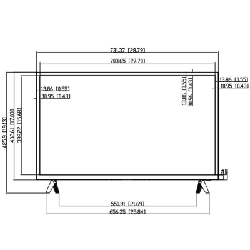 DAHUA DHI-LM32-F200 - Pantalla de 32 pulgadas FHD/  Ideal para trabajar 24/7/ Resolución 1920×1080/ 240 cd/2/  Entradas HDMI VGA y USB/ Altavoces/ Control Remoto/ image 3