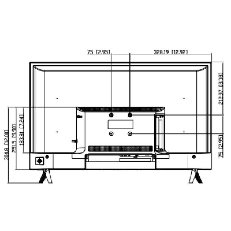 DAHUA DHI-LM32-F200 - Pantalla de 32 pulgadas FHD/  Ideal para trabajar 24/7/ Resolución 1920×1080/ 240 cd/2/  Entradas HDMI VGA y USB/ Altavoces/ Control Remoto/ image 5