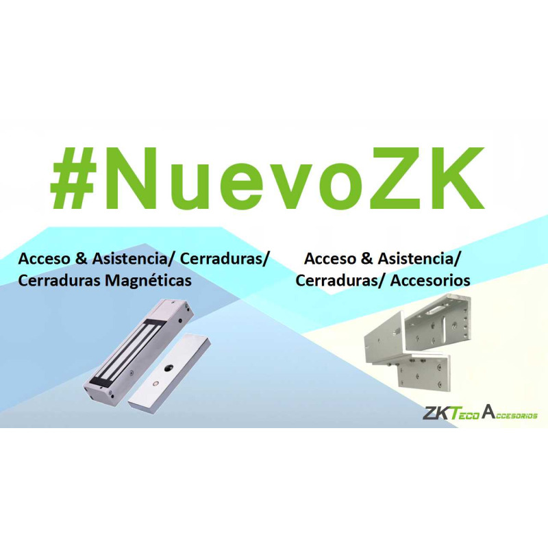 ZKTECO LM200LEDPAK - Paquete de contrachapa magnética con indicador LED de 200 kg, cuenta con entradas para conexión de sensor de puerta , voltaje de 12VDC incluye soporte LM200ZL en ZL para instalación image 6