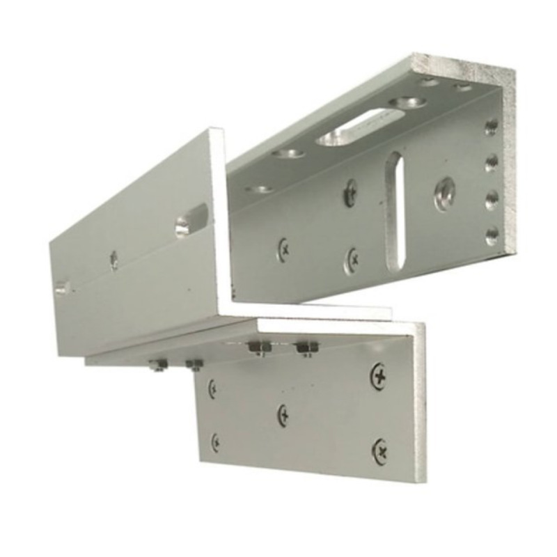 ZKTECO LM120PAK - Paquete de contrachapa magnética de 120 kg, voltaje de 12VDC incluye soporte ZL para su instalación, compatible para puertas de madera y metal image 2