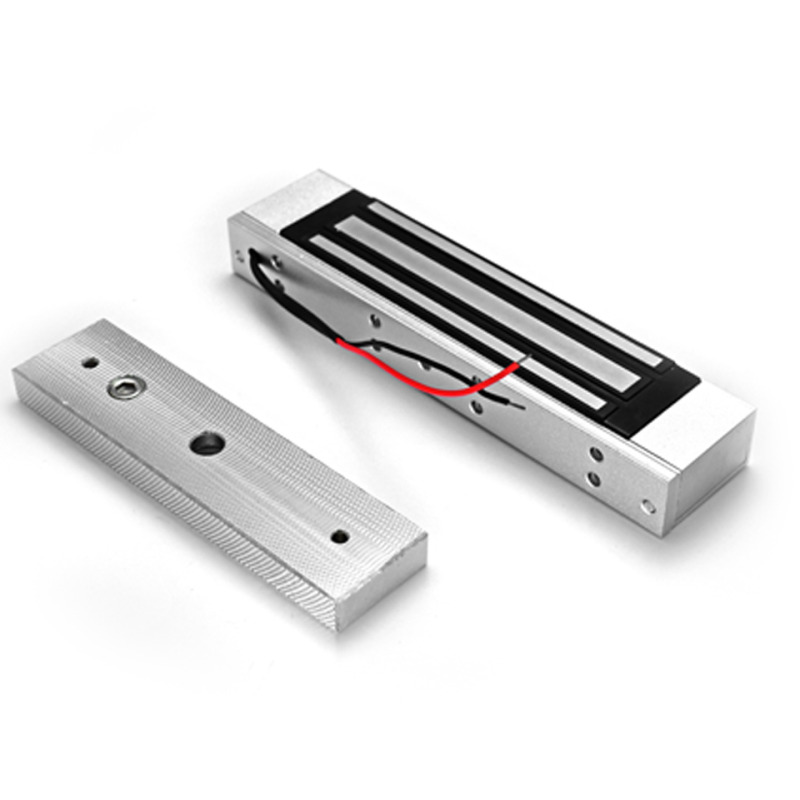 ZKTECO LM120PAK - Paquete de contrachapa magnética de 120 kg, voltaje de 12VDC incluye soporte ZL para su instalación, compatible para puertas de madera y metal image 4