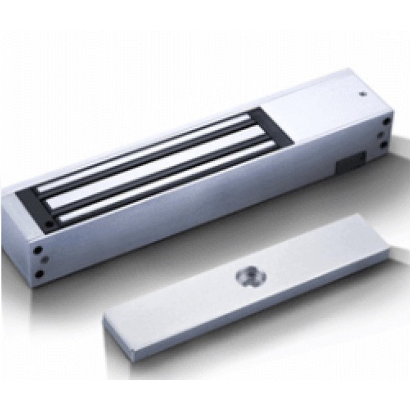 ZKTECO LM120PAK - Paquete de contrachapa magnética de 120 kg, voltaje de 12VDC incluye soporte ZL para su instalación, compatible para puertas de madera y metal image 5
