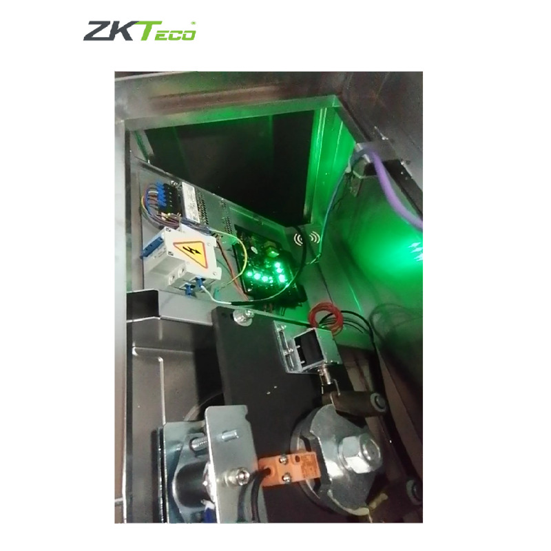 ZKTECO TS200 - Torniquete Bidireccional / Acero SUS304 / Desbloqueo de Seguridad sin Energía / No cuenta con Lectores y Panel / 110V / Exterior Protegido / Tráfico de 25 a 30 x Min / Ancho de Carril 50.5 cm / 1 millón de Ciclos / Apertura con Pulso Seco image 4