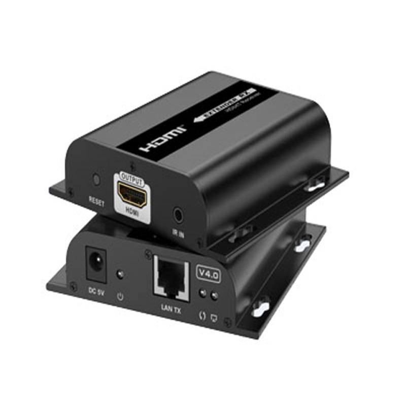 SAXXON LKV38340- Kit extensor HDMI sobre IP/ Resolucion 1080p/ Cat 5e/ 6/ hasta 120 metros/ Hasta 253 receptores/ Delay de 70ms/ HdBIT/ Transmisor de IR/ Plug and play image 8