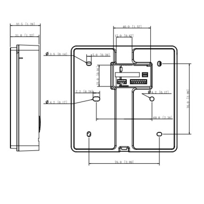 DAHUA ASI1212F-D - Control de Acceso Touch/ 3,000 Huellas/ 30,000 Tarjetas ID/ 30,000 Passwords/ 150,000 Registros/ Apertura Remota desde APP/ Tiempo de lectura de 1.5 s/ TCP/IP/ E&S de Alarma/ Boton de Apertura/ image 4