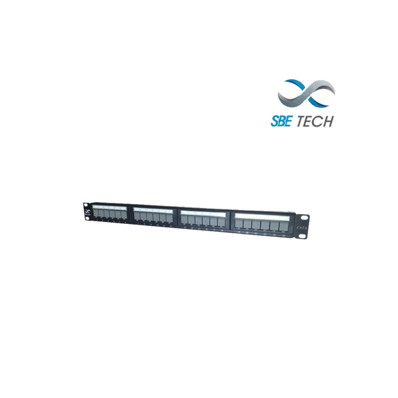 SBETECH PPC624P - Panel de parcheo categoría 6/ 24 puertos image 2