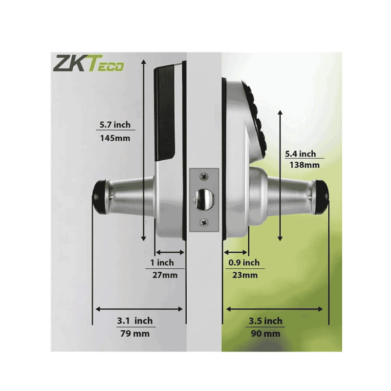 ZKTECO ML200 -  Cerradura inteligente con teclado/ Bluetooth / 100 Usuarios / Compatible con app Zsmart image 17