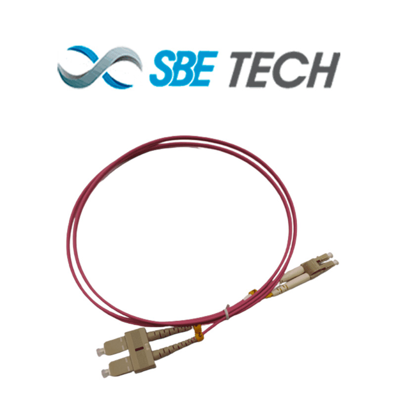 SBETECH SBE-JUMLC-SC-1M50 - Jumper LC-SC MM 50/125 OM4 duplex 2 mm, 1 metro, UPC image 2