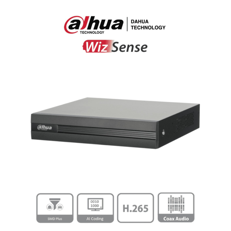 DAHUA XVR1B04H-I - DVR de 4 Canales 5 Megapixeles Lite/ WizSense/ Cooper-I/ H.265+/ 4 Canales+2 IP o Hasta 6 Canales IP/ 4 Canales con SMD Plus/ Busqueda Inteligente (Humanos y Vehiculos)/ Codificación Inteligente/ 1 Puerto Sata 6TB/ image 3
