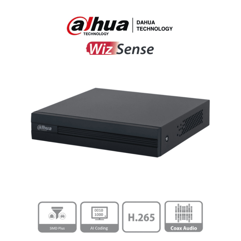 DAHUA XVR1B08-I - DVR de 8 Canales 1080p Lite/ WizSense/ Cooper-I/ H.265+/ 8 Canales+2 IP o Hasta 10 Ch IP/ 4 Canales con SMD Plus/ Busqueda Inteligente (Humanos y Vehiculos)/ Codificación Inteligente/ 1 Puerto Sata de hasta 6TB/ #BUENFIN image 3