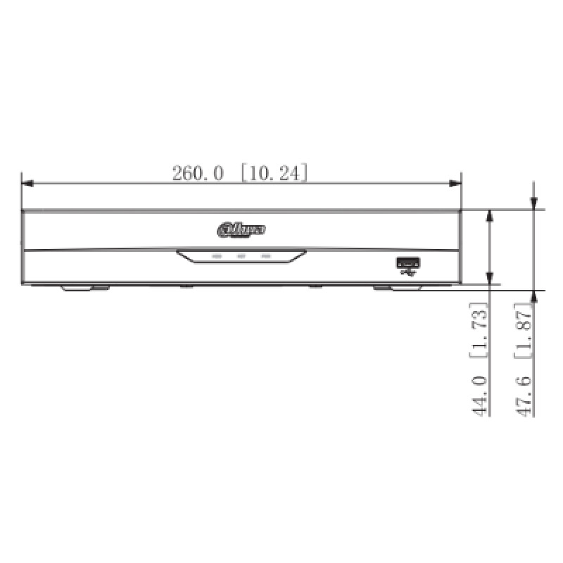 DAHUA KITXVR5104HS4KLI3+4HFW1500CMA- Kit de 4 Canales de 5 Mp con Audio/ DVR WizSense con Reconocimiento de Rostros/ H.265+/ 4 Camaras Metalicas/ 4 Ch + 1 IP o Hasta 5 Ch IP/ 4 Ch SMD Plus/ Busqueda de Humanos y Vehiculos/ Accesorios Incluidos/ #PromoMayo image 9