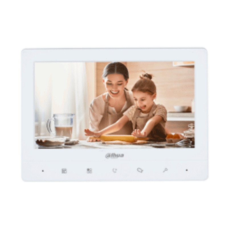 DAHUA DHI-KTA02M - Kit de Videoportero Analogico con Frente de Calle Metalico/ Monitor de 7 Pulgadas TFT/ 1024x600/ Frente de Calle con Camara de 1.3 MP/ DWDR/ IR Automatico/ 1 Entrada y Salida de Audio/ Soporta Boton de Salida/   image 3