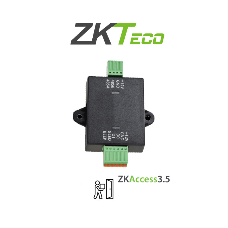 ZKTECO WR485 - Convertidor de Conexión RS485 a Wiegand / Compatible con Panel de Control de Acceso C2260 image 2
