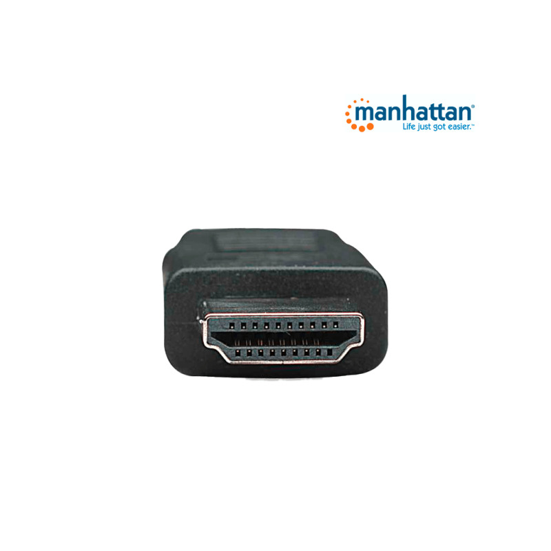 MANHATTAN 306119- Cable HDMI de Alta Velocidad de 1.8 Metros/ Resolución 4k@30Hz/ Soprota 3D/ HDMI Macho a Macho/ Soporta Canal de Retorno de Audio (ARC)/ Blindado para Reducir Interferencia/  image 6