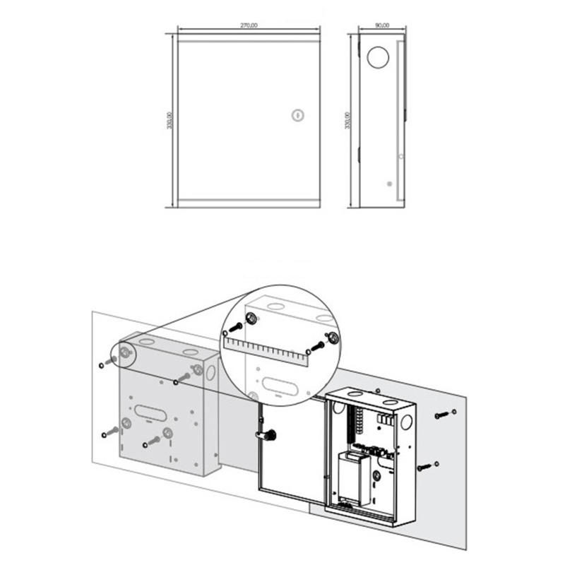 DAHUA ASC2204C-H - Control de acceso TCP/IP /4 puertas 4 lectoras vía Wiegand o RS485 / 200,000 Tarjetas/ 150,000 Eventos / Admite biométricos DAHUA/Control Maestro image 2
