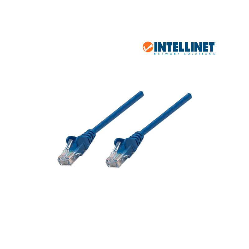 INTELLINET 318938 - CABLE PATCH / 1.0m( 3.0f) / Cat 5e / UTP AZUL image 3