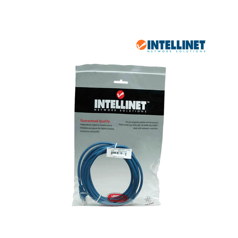 INTELLINET 318938 - CABLE PATCH / 1.0m( 3.0f) / Cat 5e / UTP AZUL image 4