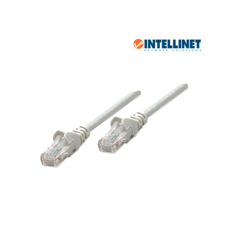 INTELLINET 318976 - CABLE PATCH / 2.0m( 7.0f) / Cat 5e / UTP GRIS