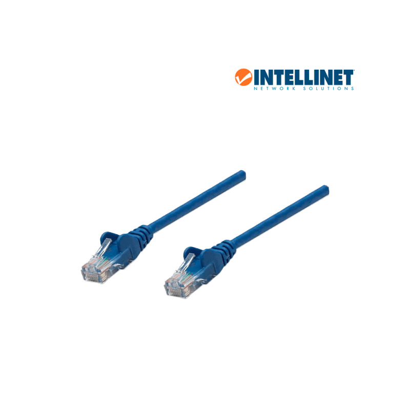 INTELLINET 319775 - CABLE PATCH / 3.0m(10.0f) / Cat 5e / UTP AZUL image 3