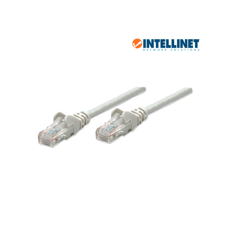 INTELLINET 319768 - CABLE PATCH / 3.0m(10.0f) / Cat 5e / UTP GRIS