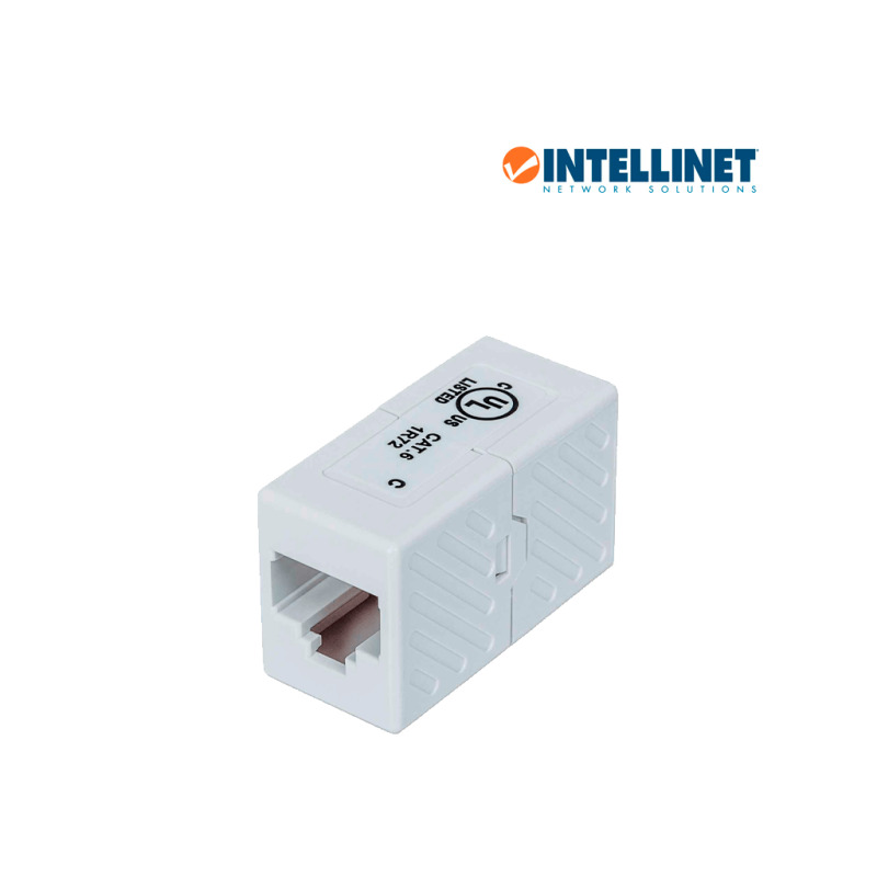 INTELLINET 504751 - Cople CAT 6 / Modular / Blanco image 2
