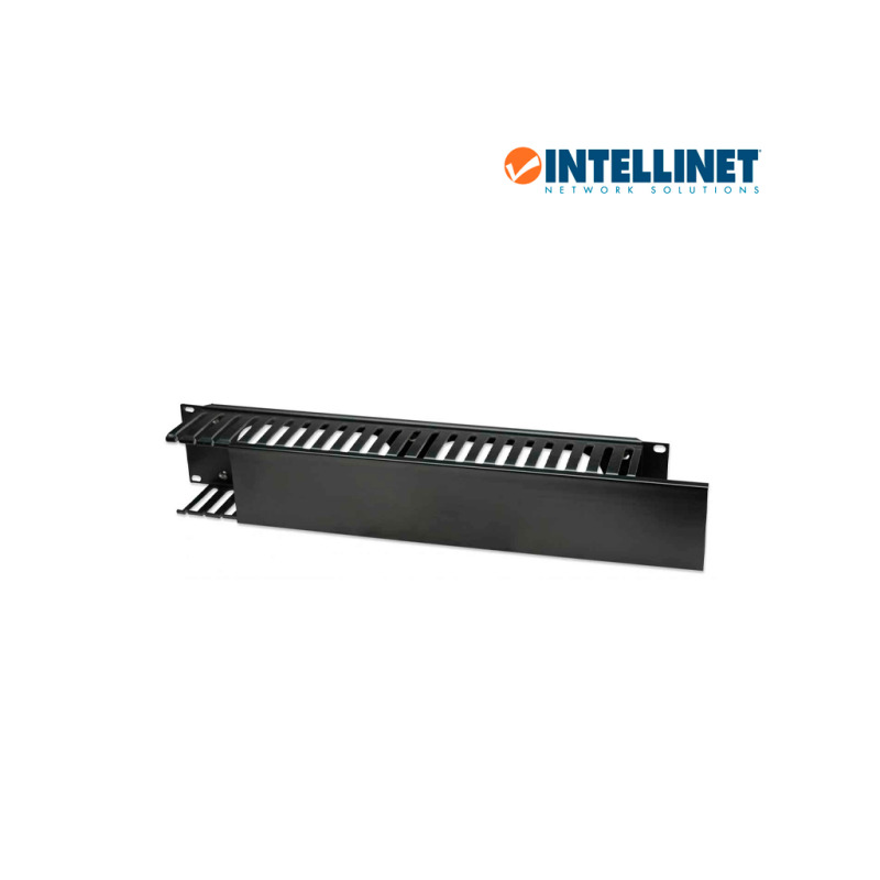 INTELLINET 168458 -  Organizador Cables 19"/ 2U / plástico