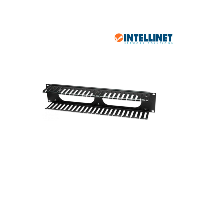 INTELLINET 168458 -  Organizador Cables 19"/ 2U / plástico image 4