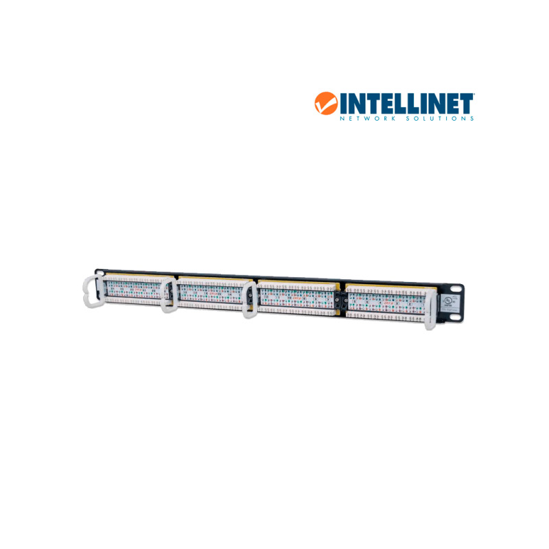 INTELLINET 520959 - PANEL PARCHEO CAT 6 / 24 PTOS /1 NIV. RACK image 4