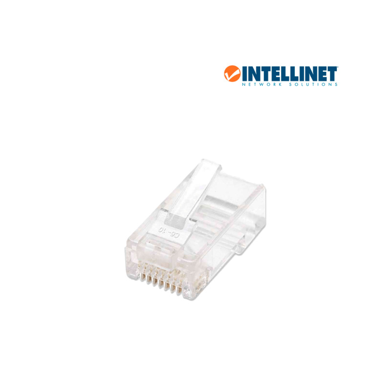 INTELLINET 502399 - PLUG RJ45 CAT 5e / UTP SOLIDO / 100 Pzas image 6
