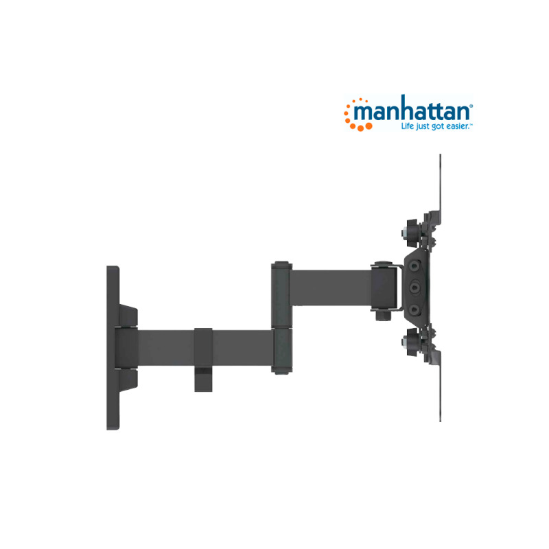 MANHATTAN 461405 - Soporte para Pantallas de 13 a 42 Pulgadas/ 20 Kg de Carga/ Brazo Articulado Doble/ Distancia a la Pared de Hasta 27.3 cm/ Acero Solido/ Ajuste de Inclinación y Angulo/ VESA 75/ 100/ 200x100/ 200/ image 11