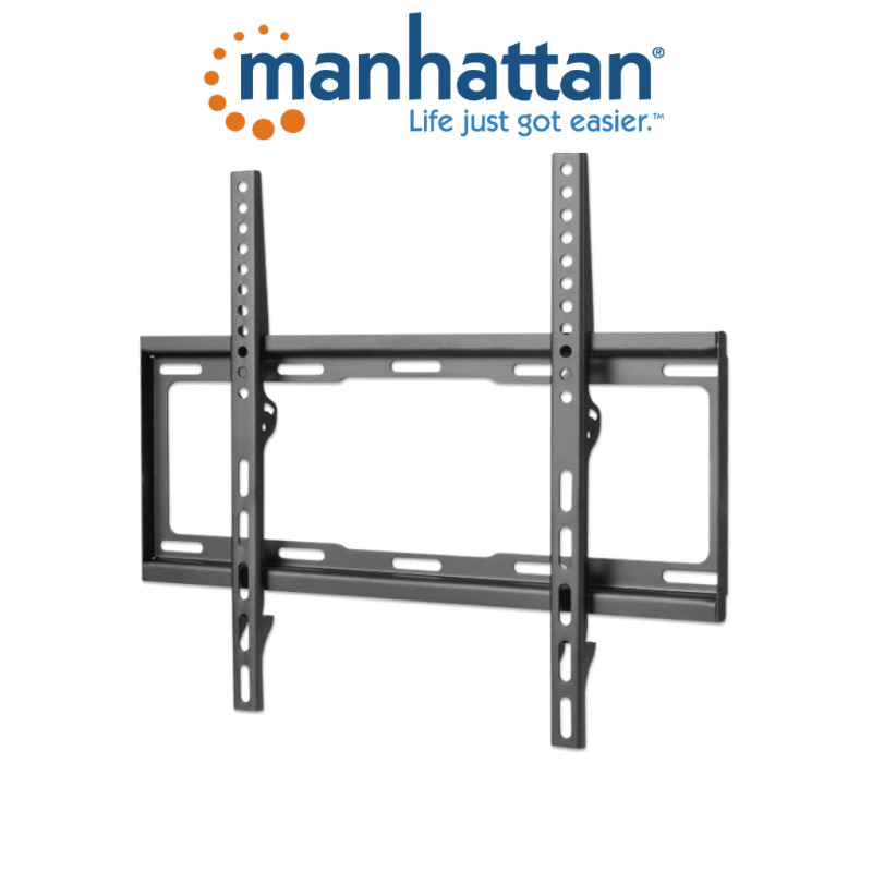 MANHATTAN 460934 - Soporte de Pared Para Pantalla de 32 a 55 Pulgadas/ 40 Kg de Carga/ Fijo/ Fabricado en Acero/ VESA 200/ 300/ 400x200/ 400 image 2