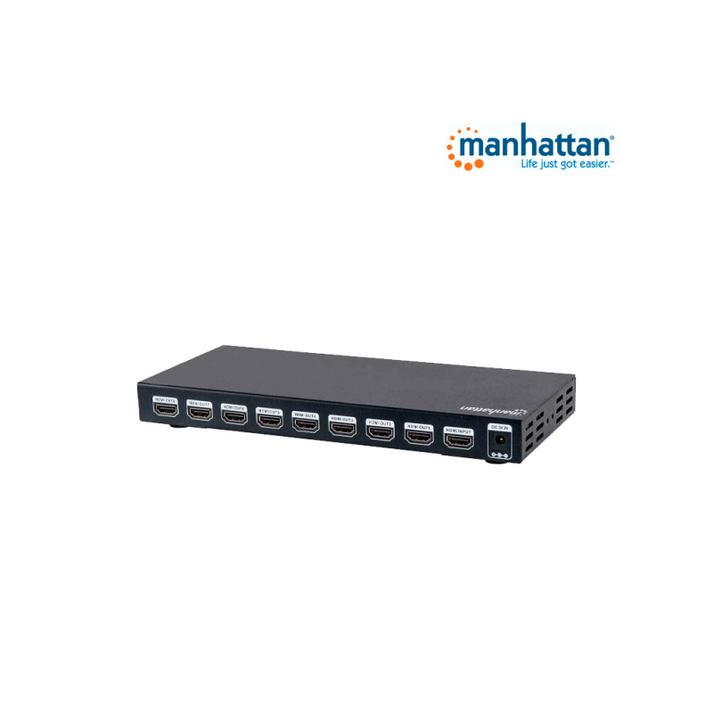 MANHATTAN 207560 - Video Splitter / HDMI / 4k@30Hz / 1 in:8 out image 4