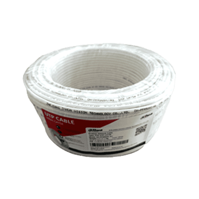 DAHUA DH-PFM920I-5EUN-C-V2-100 - Bobina de 100 Mts de Cable UTP Cat5e/ 100% Cobre/ Color Blanco/ Ideal para Video y Redes/  image 3