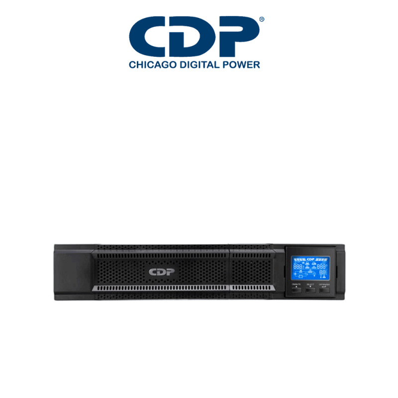 CDP UPO11-1RTAX UPS Online de 1 KVA / 1000Watts/ Doble conversión /8 Terminales NEMA 5-15R / 4 terminales programables / Pantalla LCD/ Entrada para banco de baterías / Respaldo 5 minutos carga completa image 2