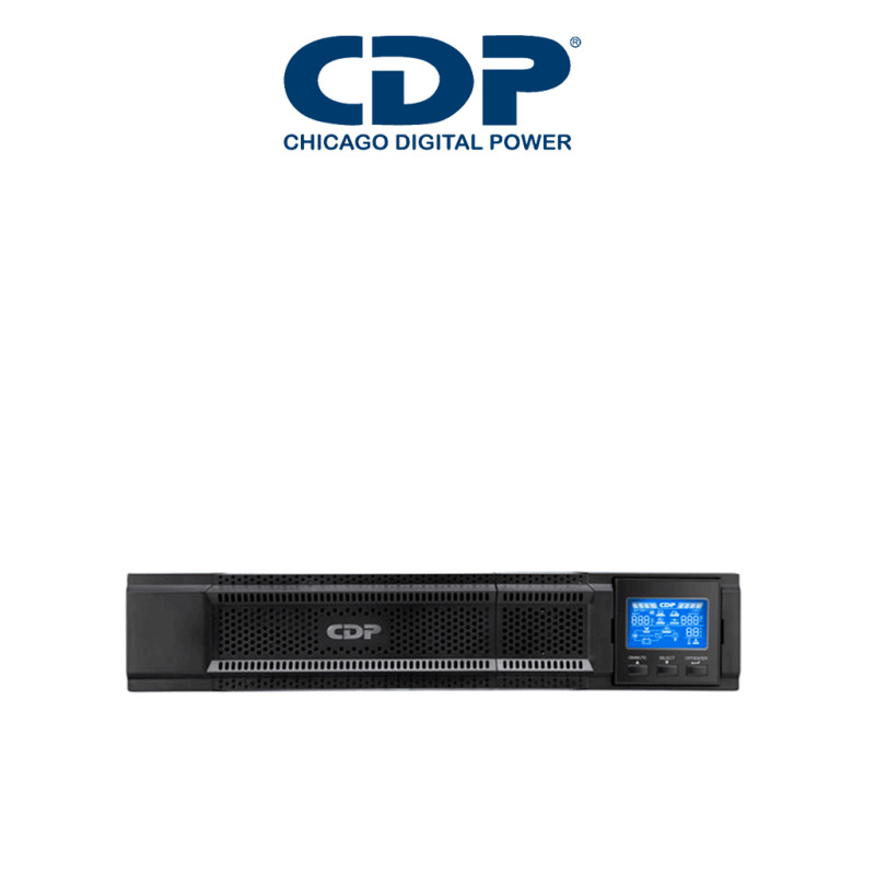 CDP UPO11-2RT AX - UPS Online / 2000VA / 2000W / 8 Terminales de salida / 4 Terminales programables / Pantalla LCD / 5min a plena carga /