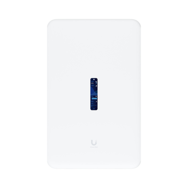 UniFi Dream Wall Machine TODO en uno  Router Security Gateway / Administre todas las aplicaciones UniFid / Switch 17 puertos GbE POE/ WiFi 6 MuMIMO 4x4 / 128 GB SSD interno expandible