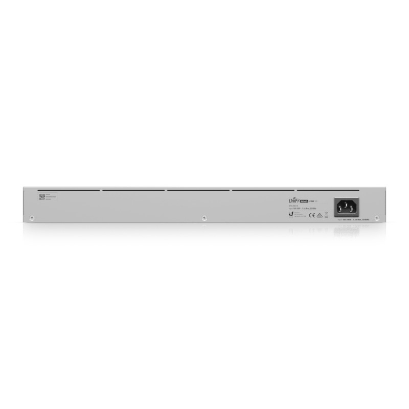 UBIQUITI USW-48 UniFi Switch, Capa 2 de 48 puertos 10/100/1000 Mbps + 4 puertos 1G SFP, pantalla informativa image 4