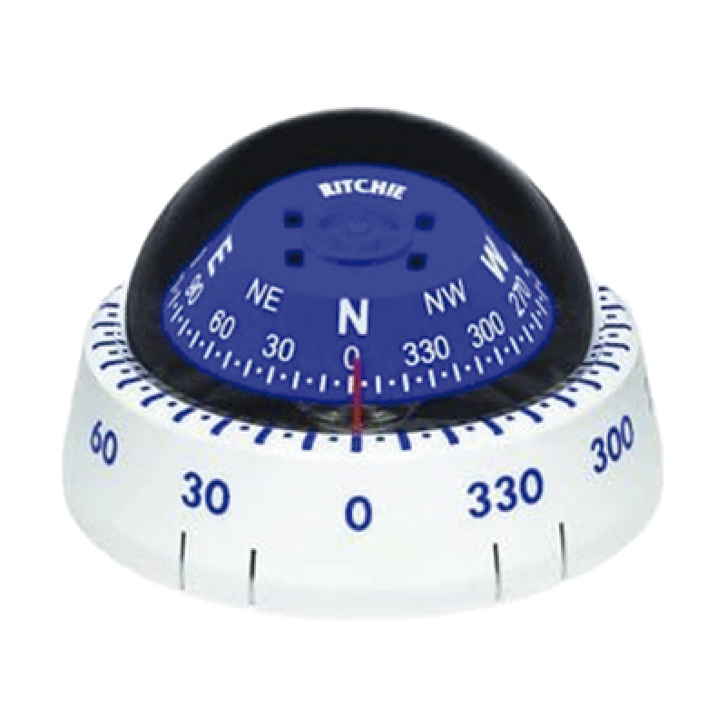 Brújula para Kayak en color blanco 