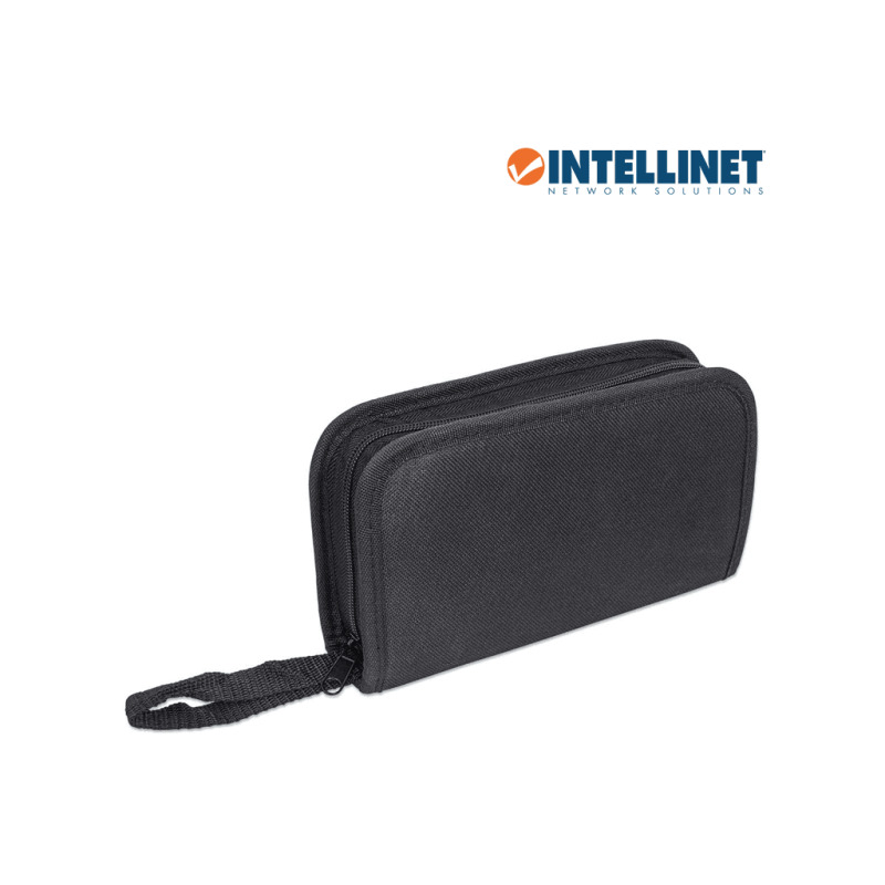 INTELLINET 780070 Kit de herramientas para red con 4 piezas kit de 4 herramientas para red compuesto por Probador de cable UTP, Ponchadora, Pinza Crimpadora y Pelador de cable image 9