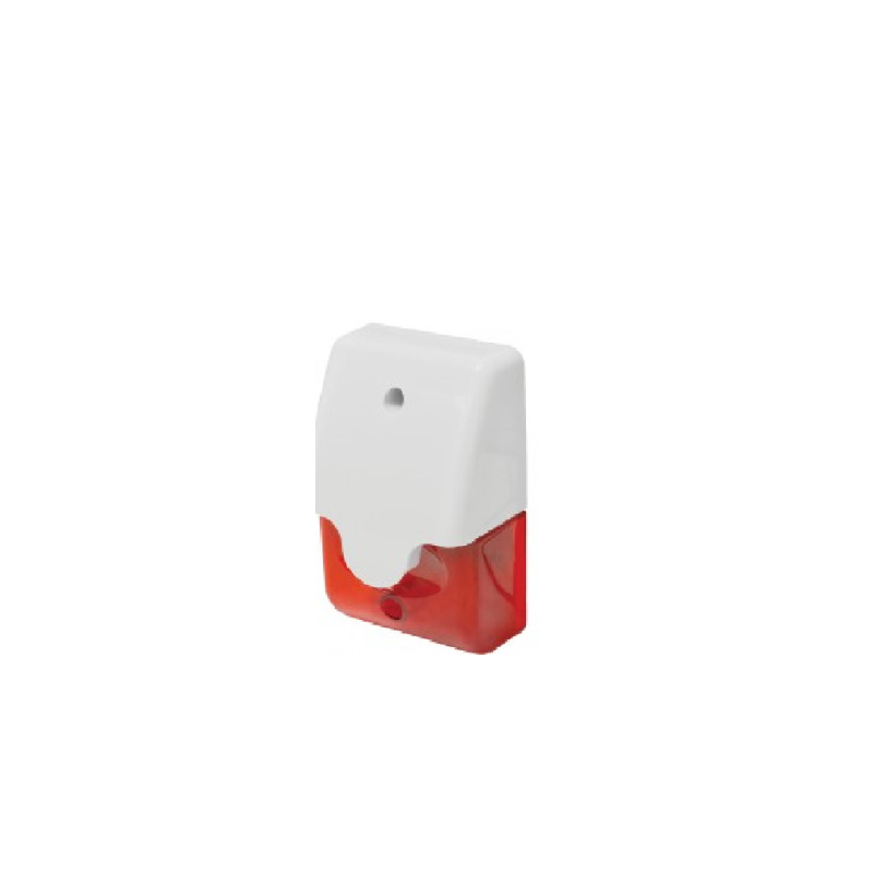 Seco-Larm SL1312SAR -  Sirena mini piezoeléctrica  roja y luz estroboscópica LED  image 2
