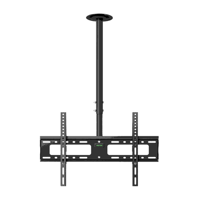 SAXXON STV065 - Soporte de Techo para Pantallas y Monitores de 32 a 83 Pulgadas/ 50Kg de Carga/ 4 Puntos para Ajuste de Altura/ Ajuste de Inclinación/ VESA 300/ 400x300/ 500x400/ 600x400/