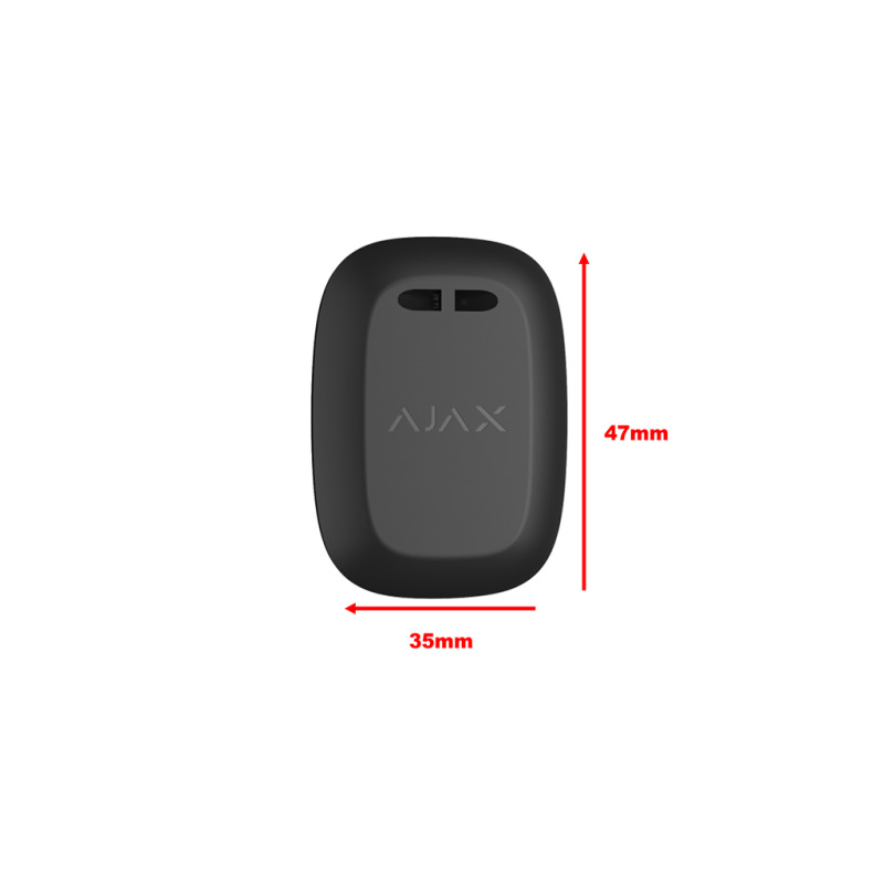 AJAX  Button B - Botón de alarma inalámbrico /Smart Button Color Negro image 5