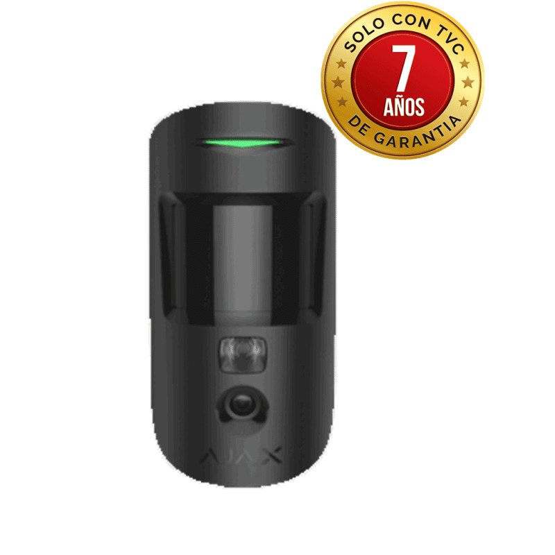 AJAX MotionCam B - Detector de movimiento con Verificación fotográfica. Color Negro image 2