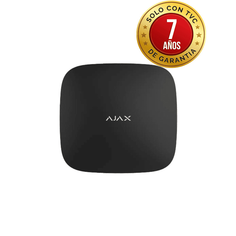 AJAX Hub2Plus B - Panel de  alarma conexión Ethernet, WiFi, LTE Control mediante aplicación para smartphone. Color Negro image 2