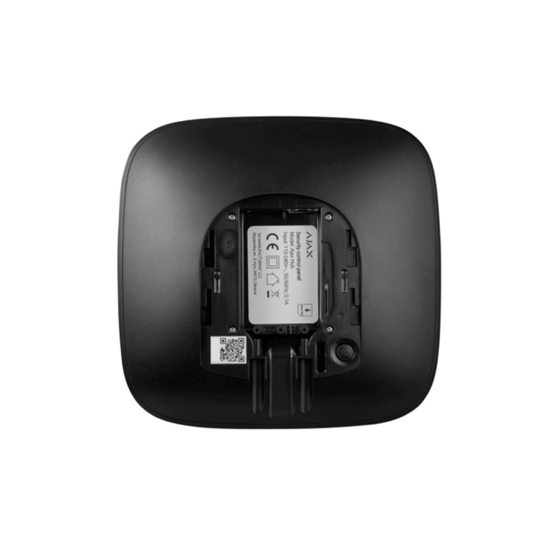 AJAX Hub2Plus B - Panel de  alarma conexión Ethernet, WiFi, LTE Control mediante aplicación para smartphone. Color Negro image 9